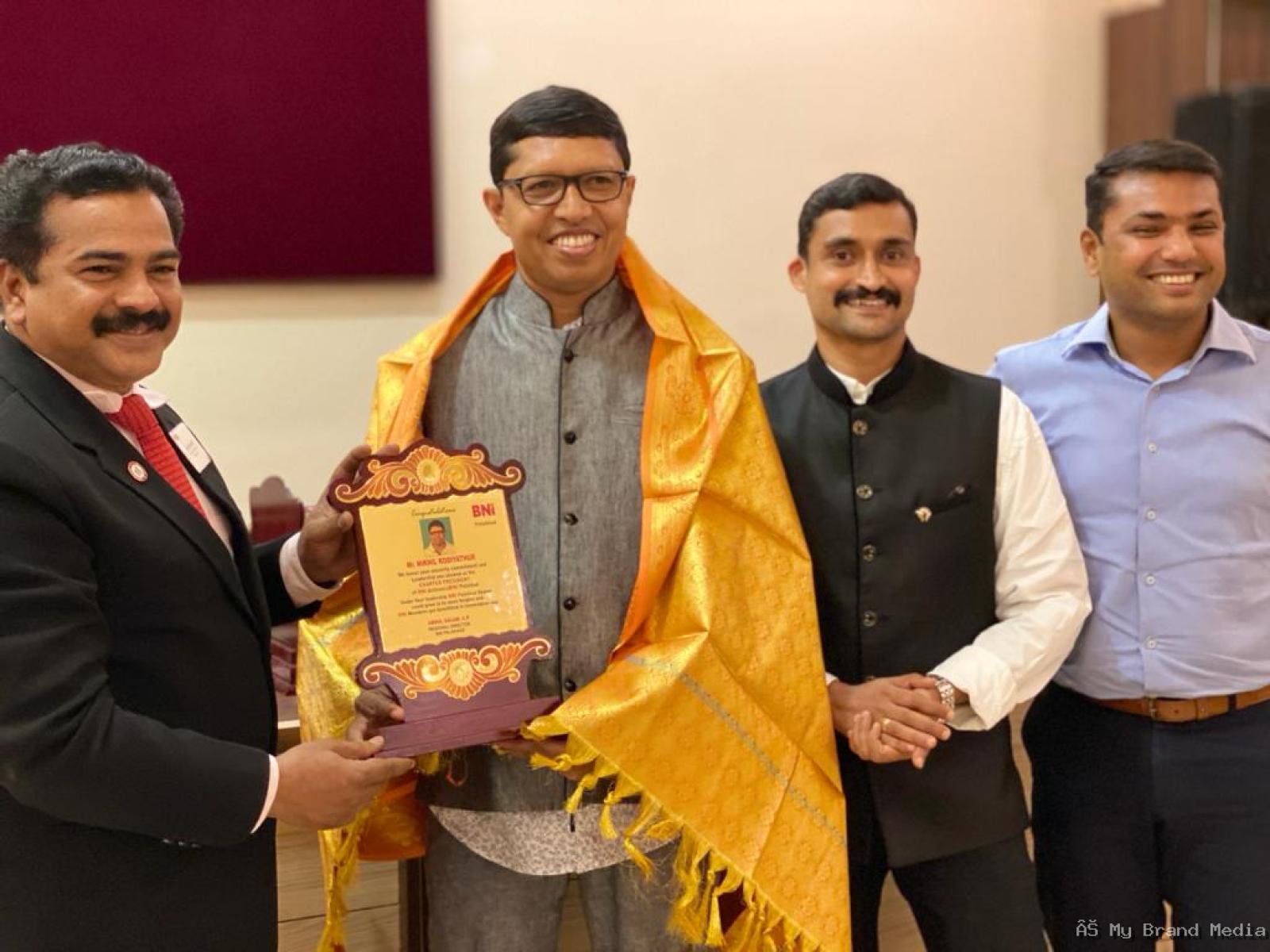Award Plaque from BNI