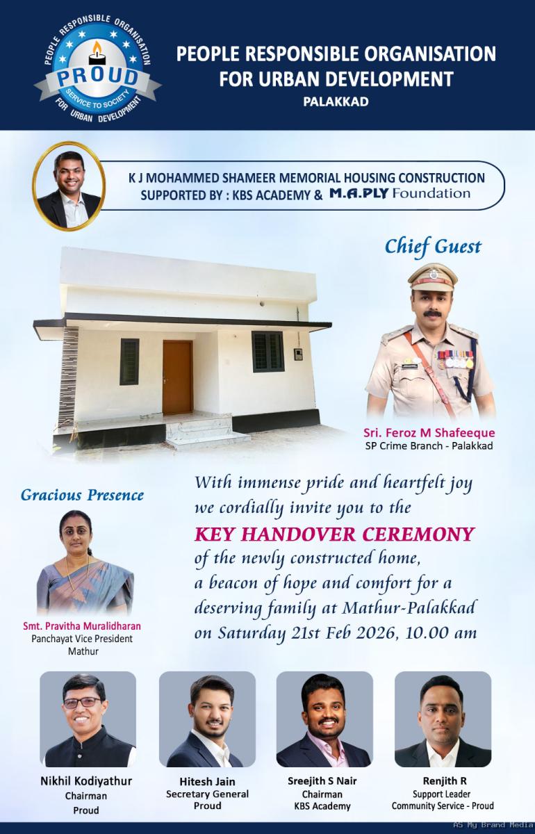 Key Handover Ceremony