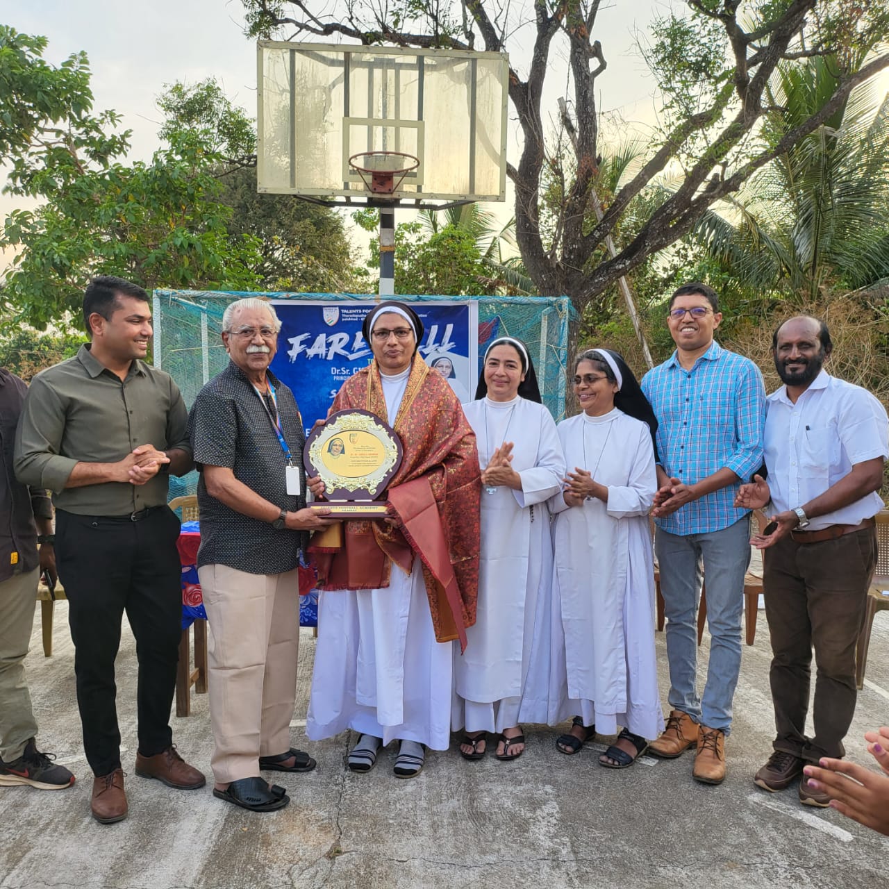 TFA honoured Mrs. Gisalla George