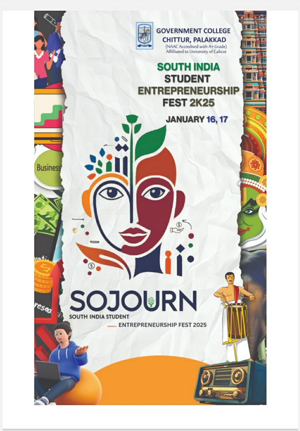 "SOJOURN," the South India Student Entrepreneurship Fest 2K25